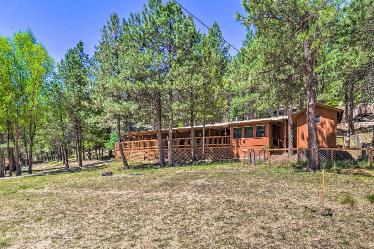 Quiet Cloudcroft Cabin With Porch And Gas Grill! Dış mekan fotoğraf
