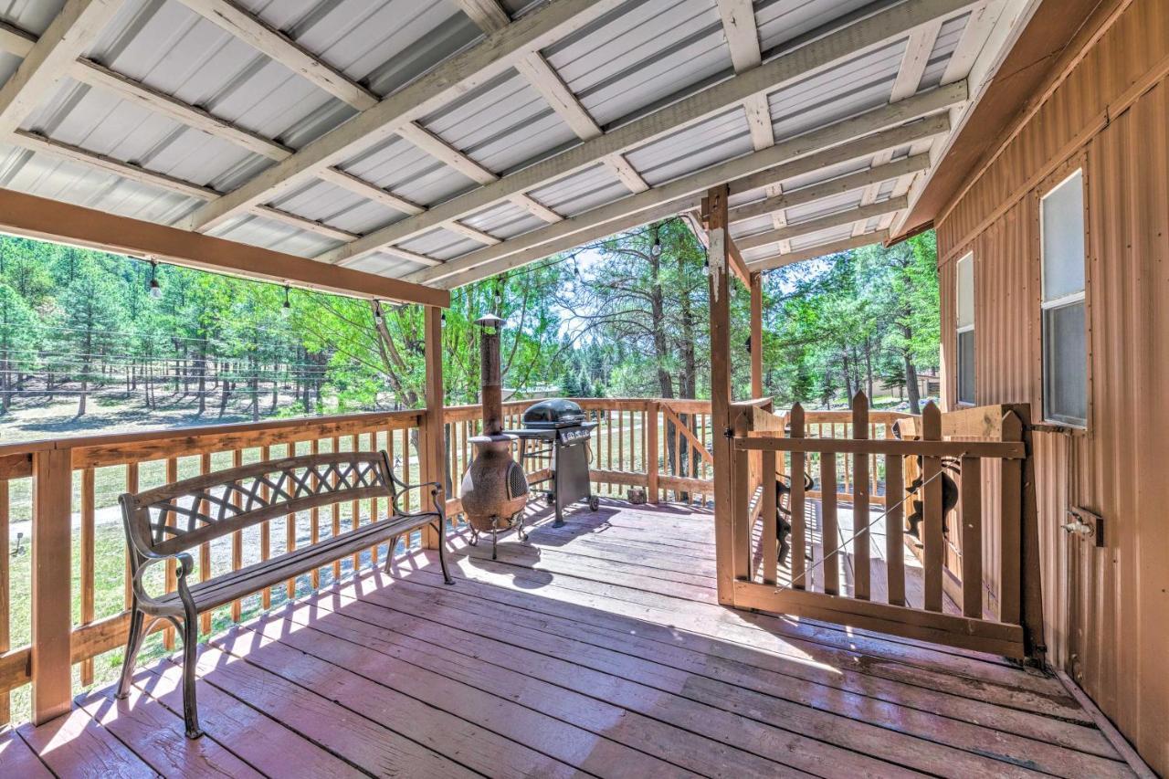 Quiet Cloudcroft Cabin With Porch And Gas Grill! Dış mekan fotoğraf