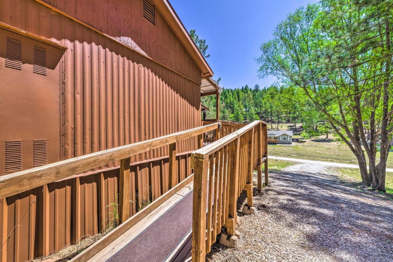 Quiet Cloudcroft Cabin With Porch And Gas Grill! Dış mekan fotoğraf
